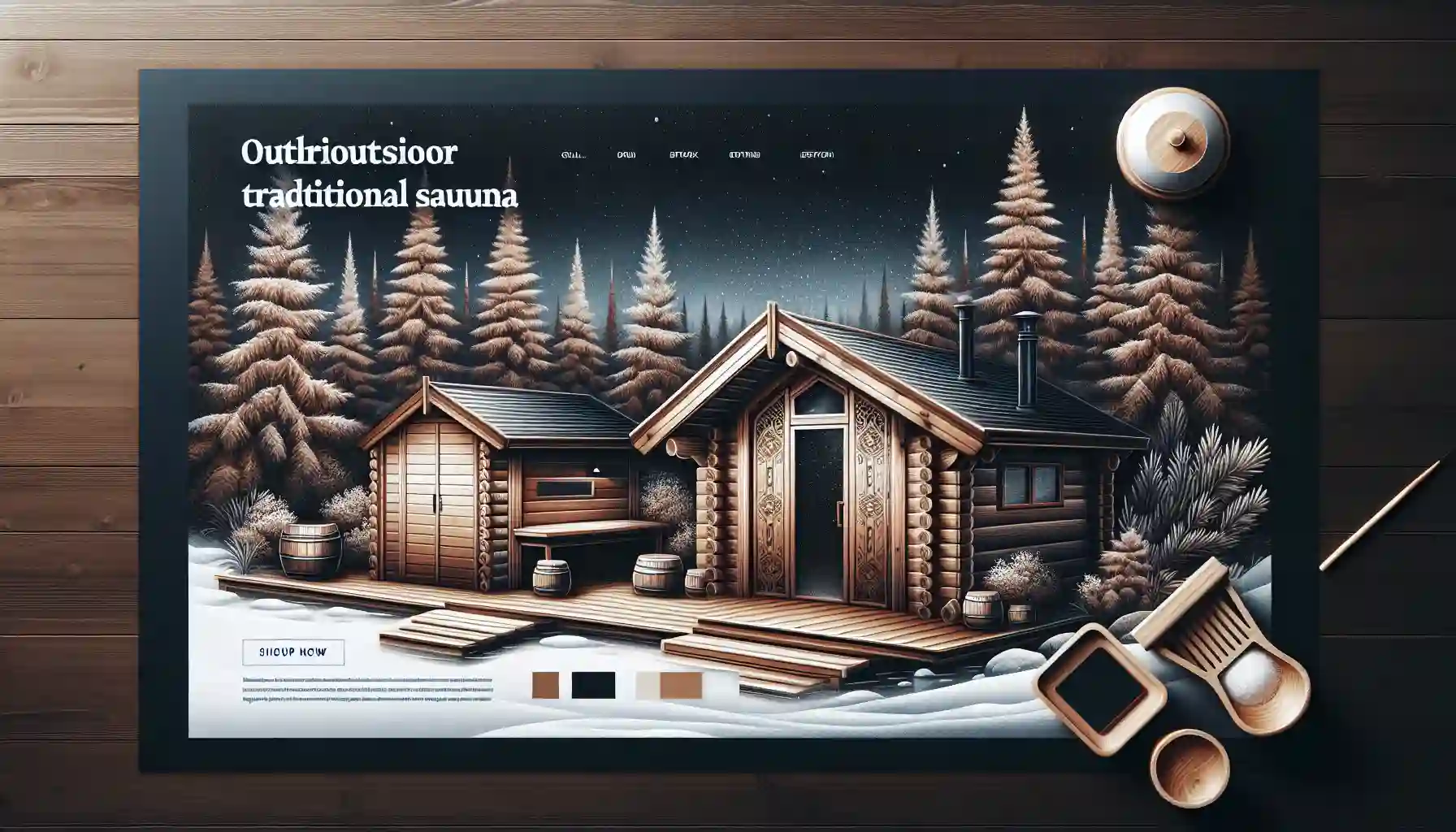 Outdoor Traditional Saunas