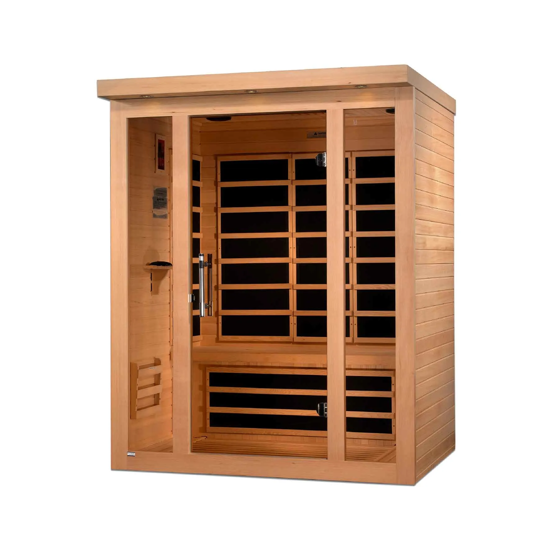 Dynamic Vila 3 Person Ultra Low EMF Indoor Infrared Sauna