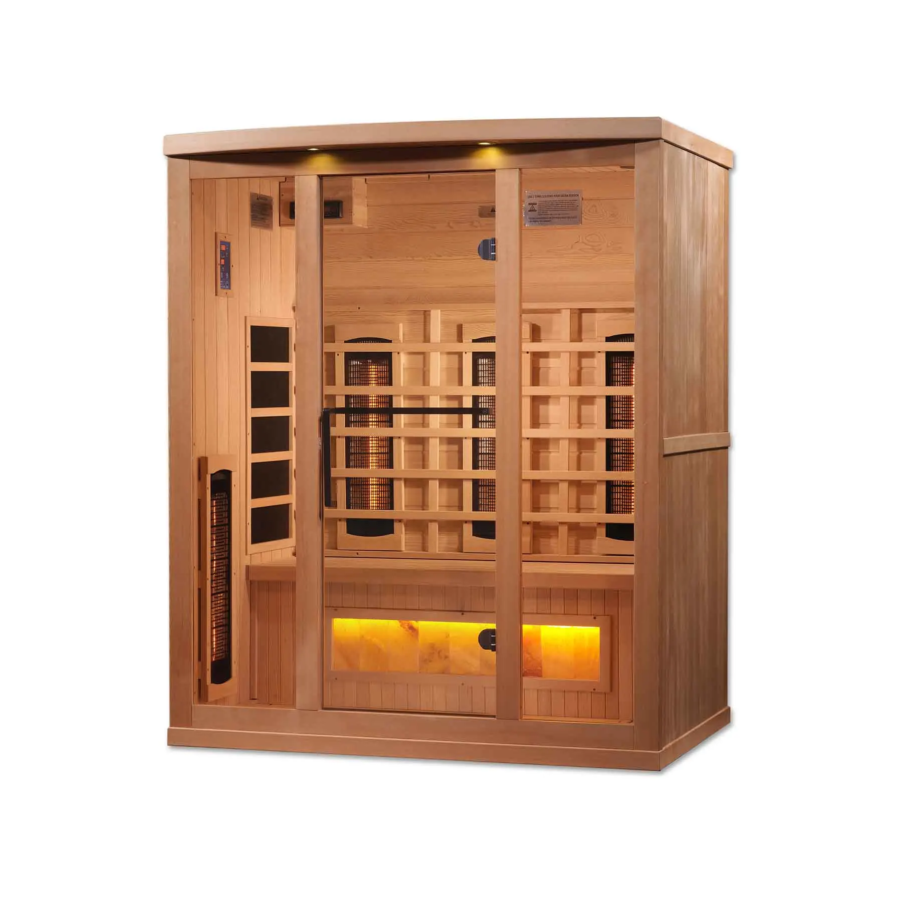 Golden Designs 3 person Full Spectrum Hemlock Indoor Infrared Sauna