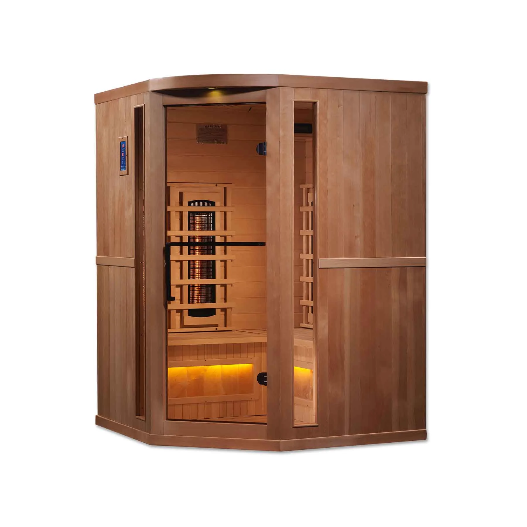Golden Designs 3 person Full Spectrum Near Zero EMF Indoor Infrared Sauna