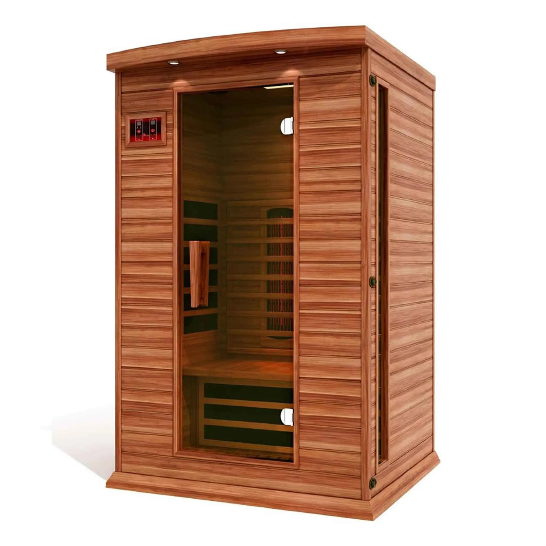 Maxxus 2 Person Full Spectrum Near Zero EMF Indoor FAR Infrared Sauna
