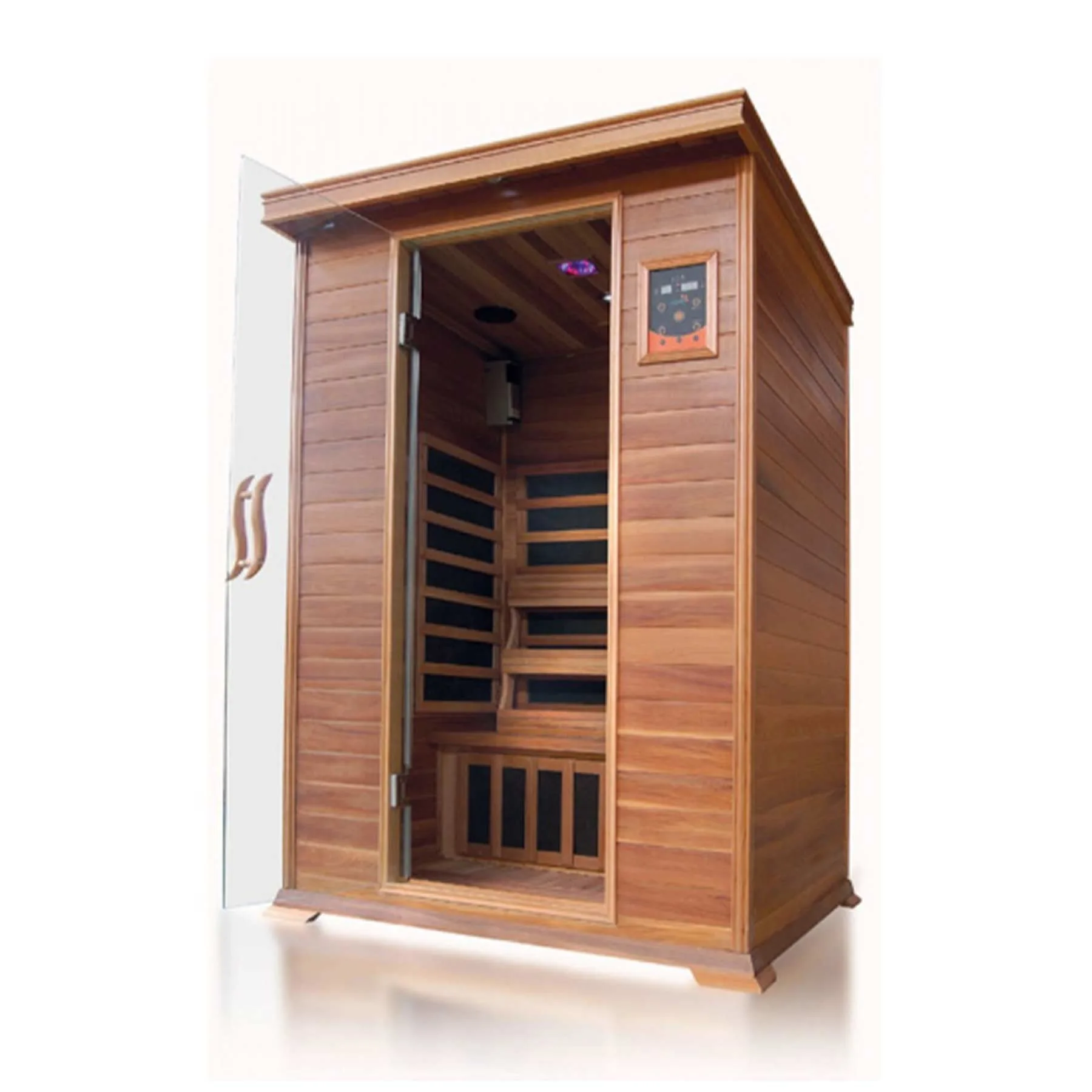 Sunray Sierra 2 Person Nano Cedar Indoor Infrared Sauna