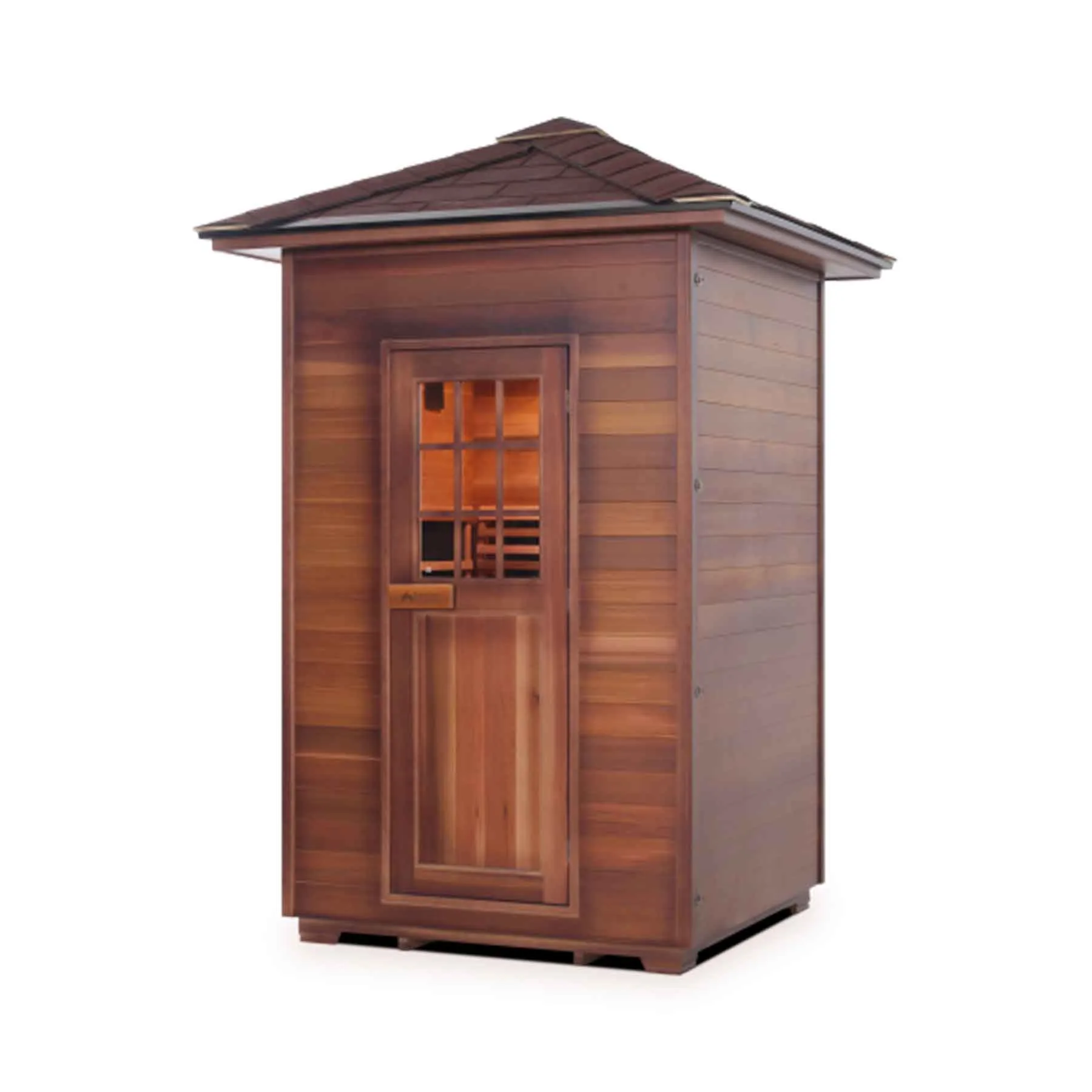 Enlighten Sierra 2 Person Low EMF Outdoor Infrared Sauna