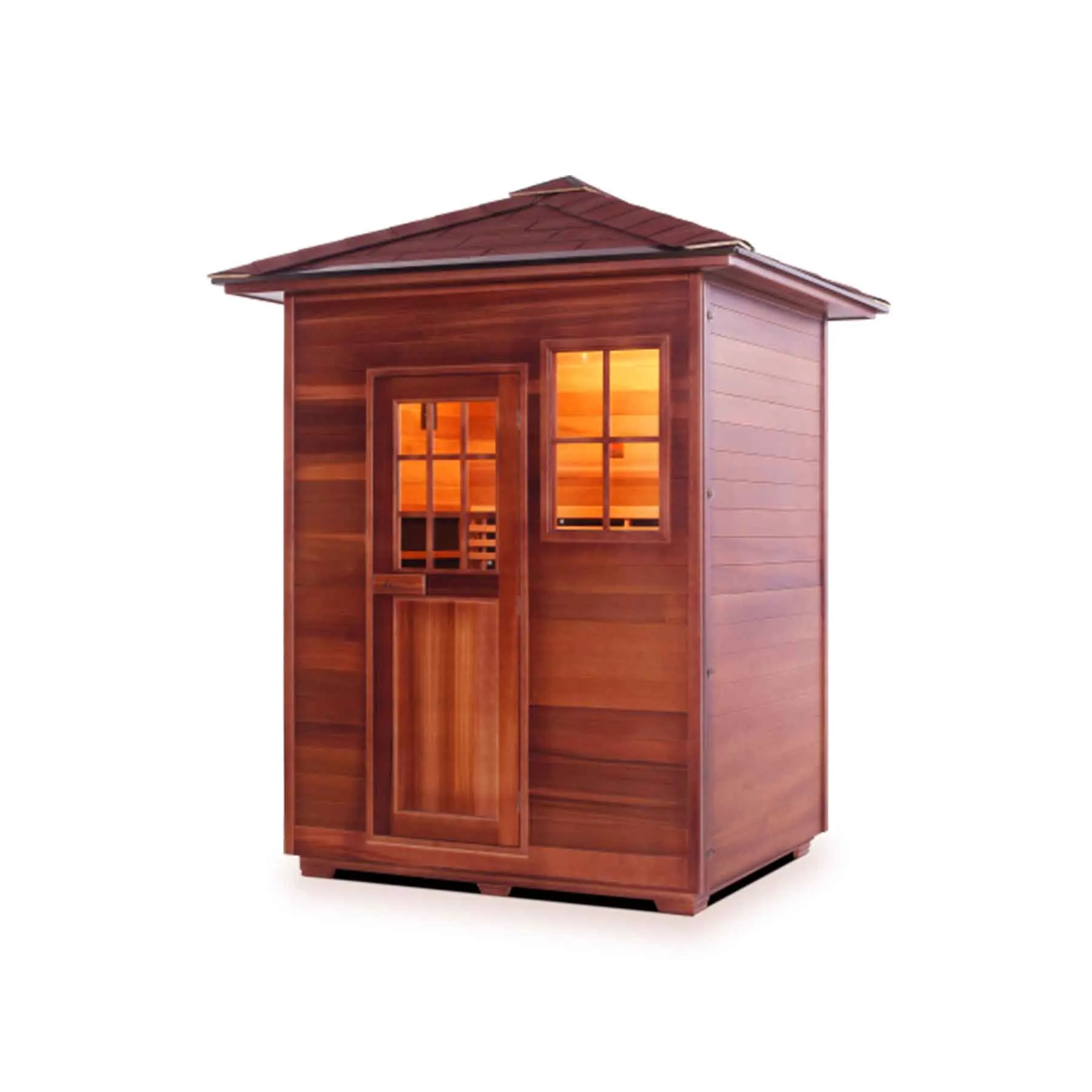 Enlighten Sierra 3 Person Low EMF Outdoor Infrared Sauna