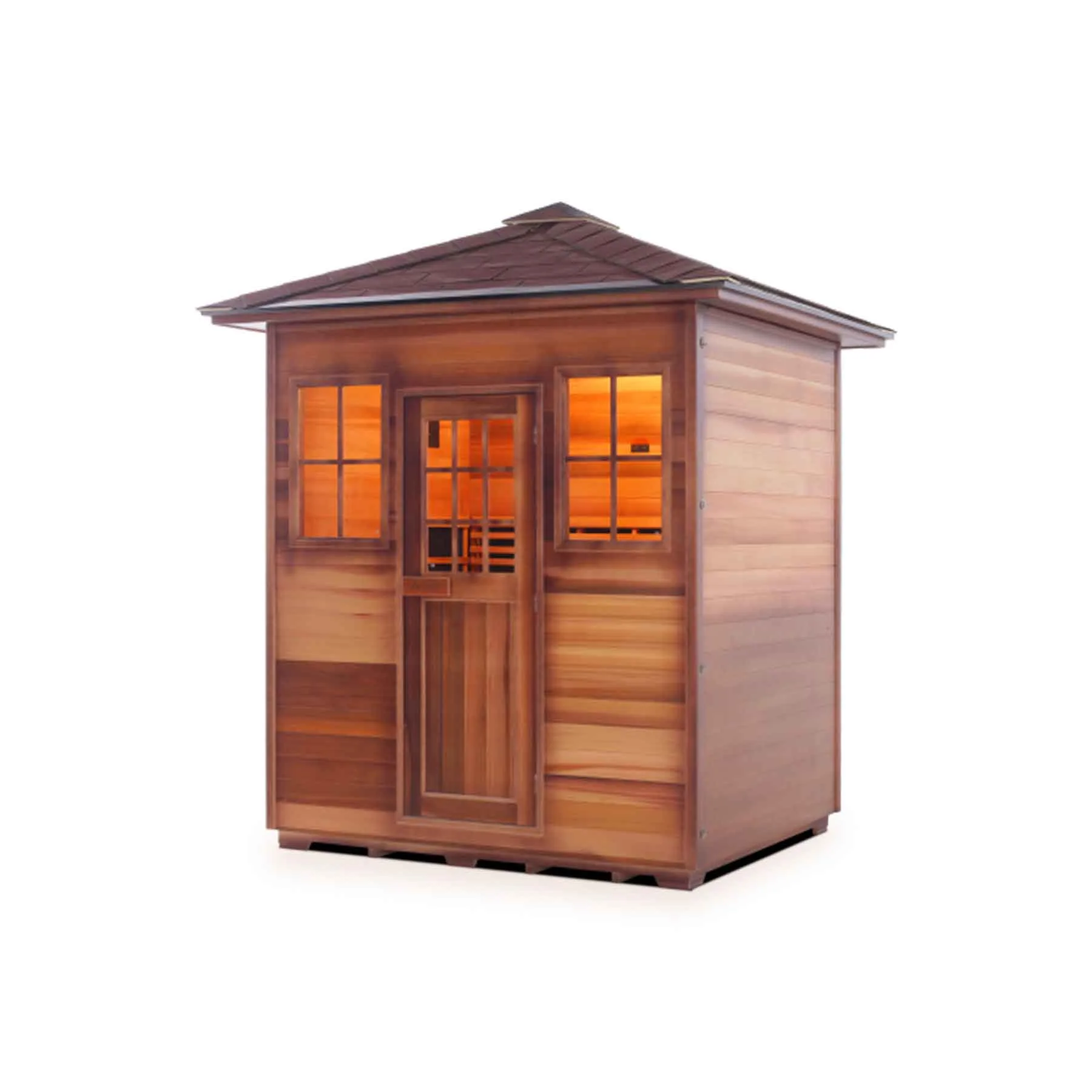 Enlighten Sierra 4 Person Low EMF Outdoor Infrared Sauna