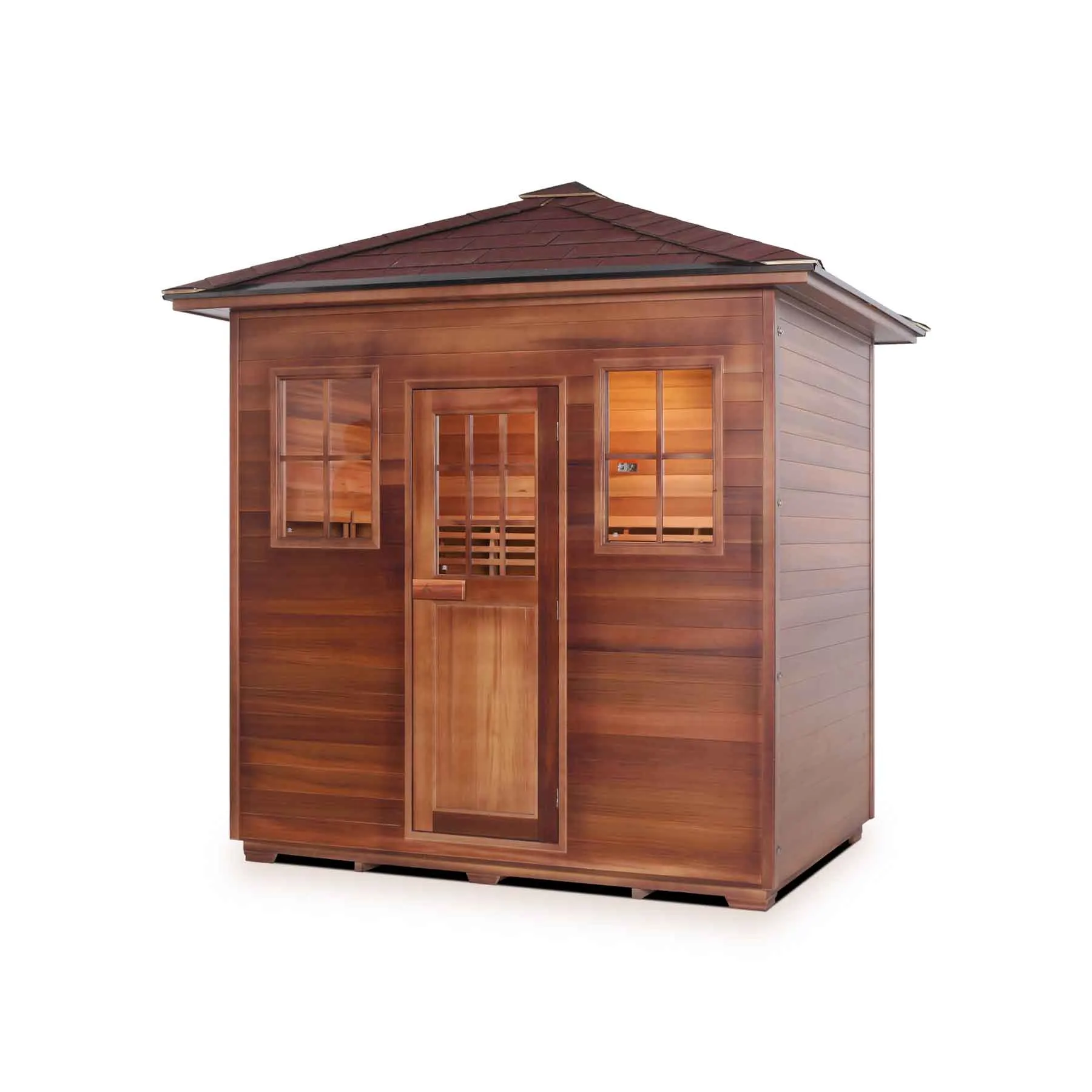 Enlighten Moonlight 5 Person Outdoor Dry Traditional Sauna