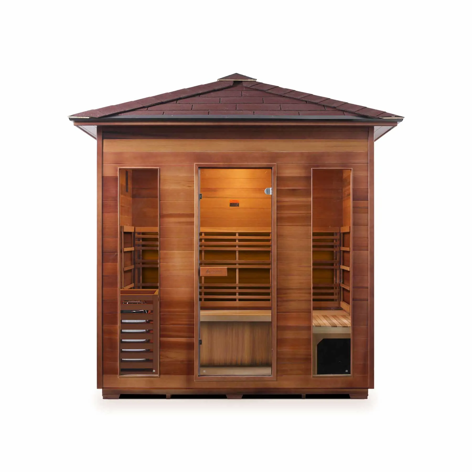 Enlighten SunRise 5 Person Outdoor Dry Traditional Sauna