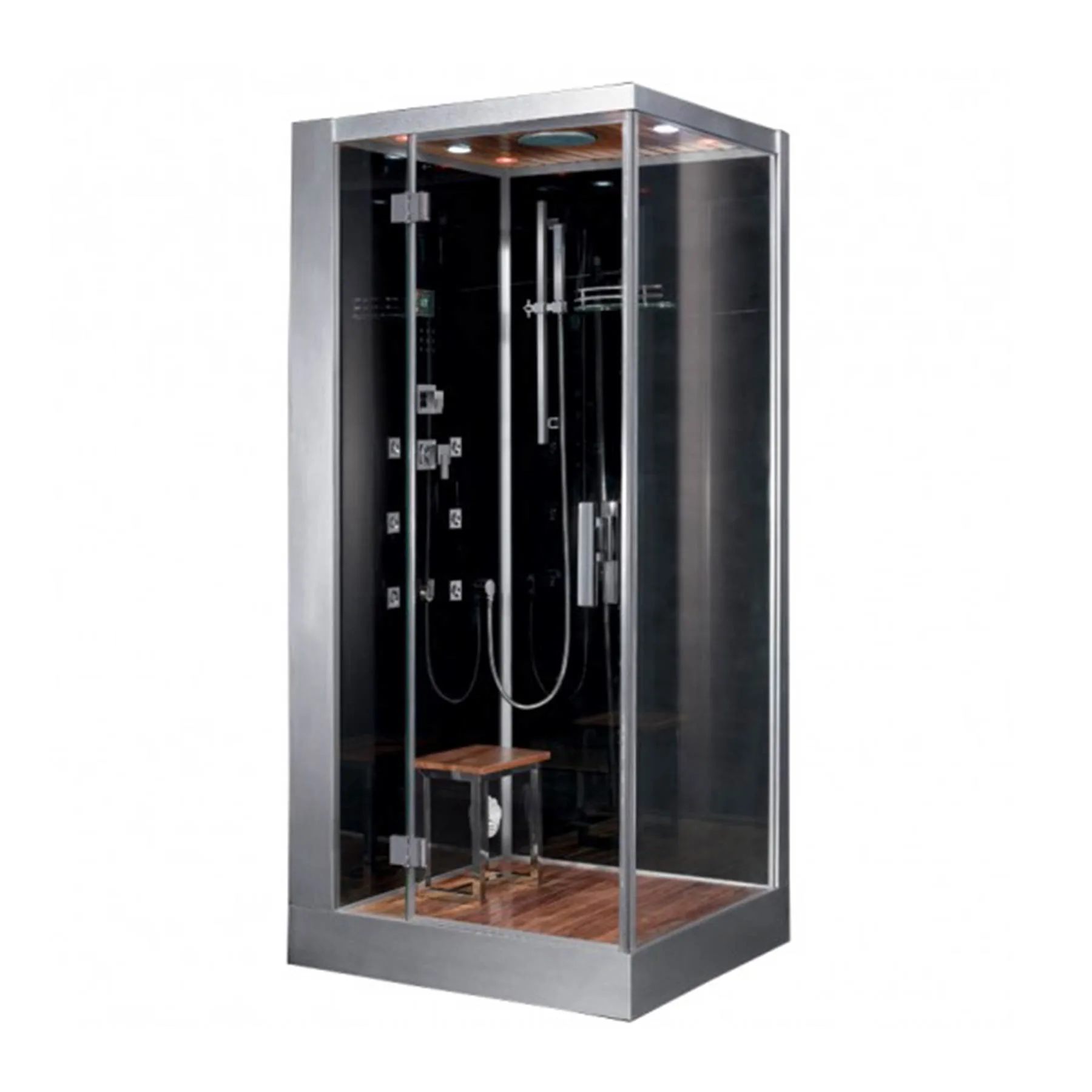 Platinum DZ960F8 39L x 35W x 89H 1 Person Rectangular Steam Shower