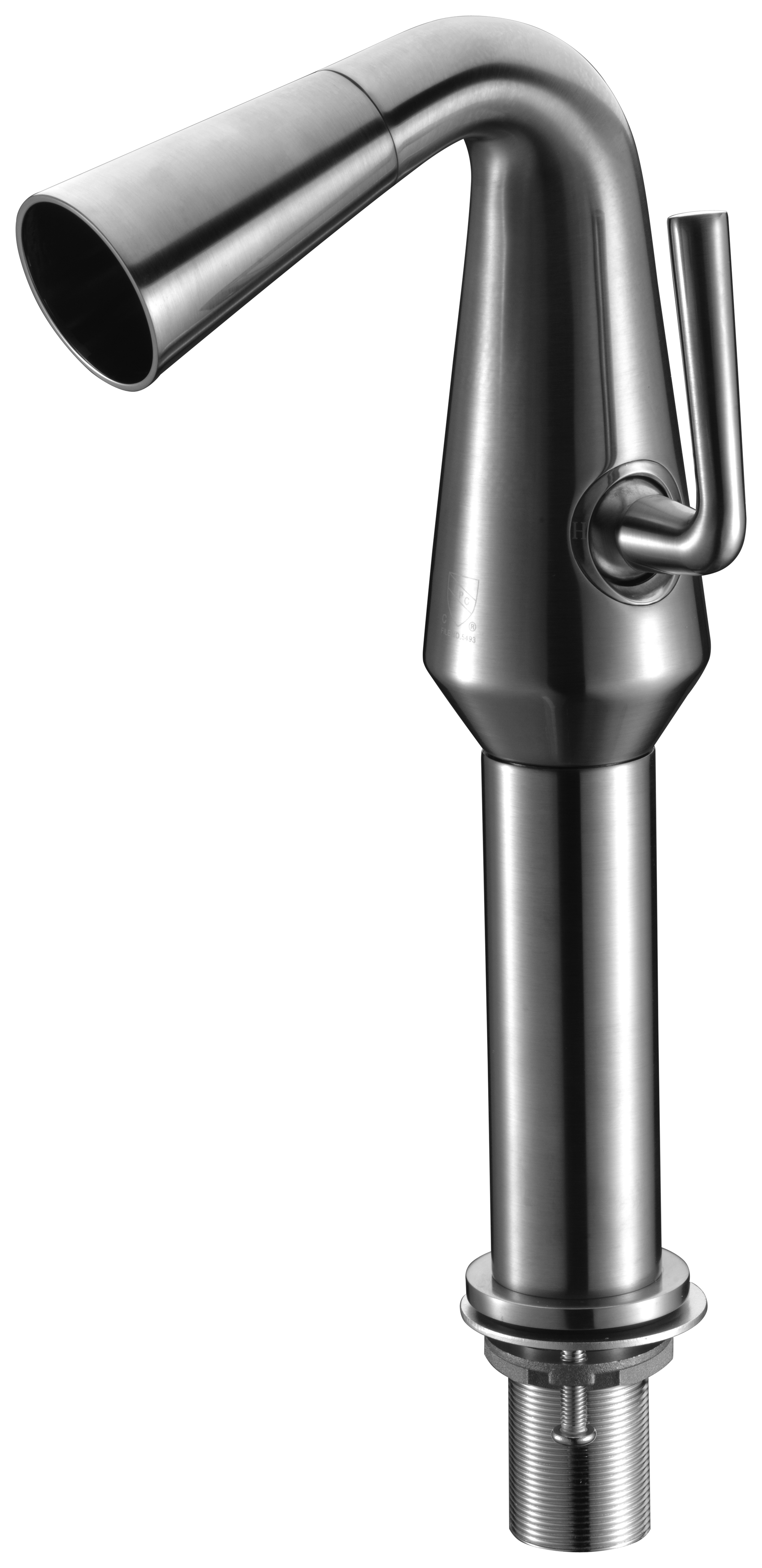 ALFI AB1792 Single Hole Tall Cone Waterfall Bathroom Faucet