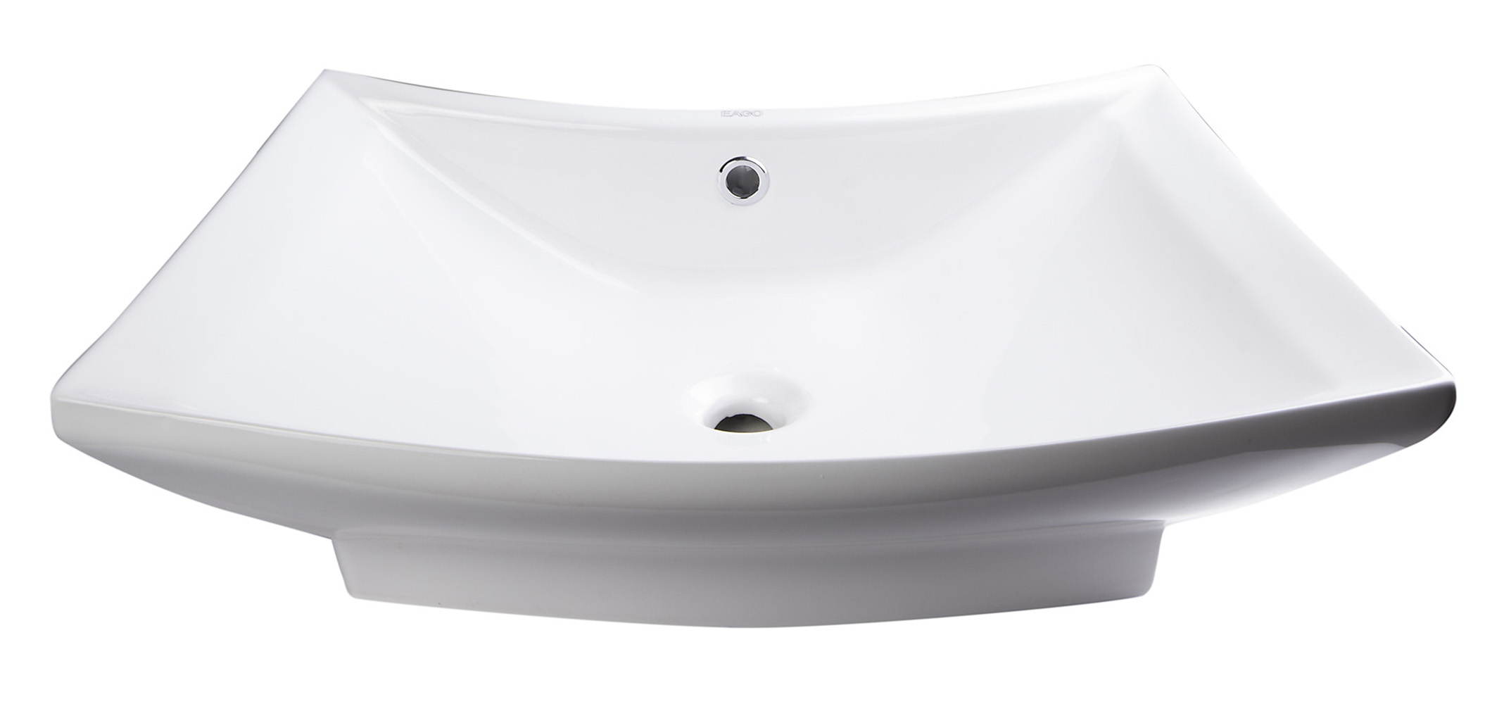 EAGO BA142 28" Rectangular Porcelain Vessel Bathroom Sink