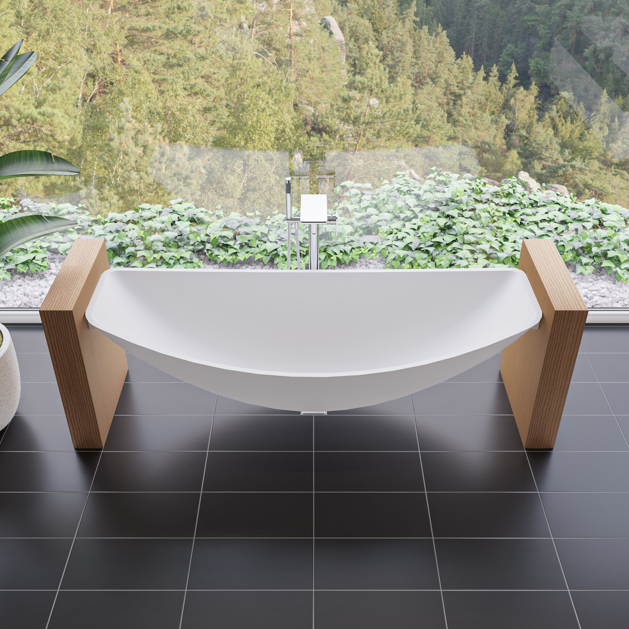 ALFI HammockTub1 Suspended Hammock Tub