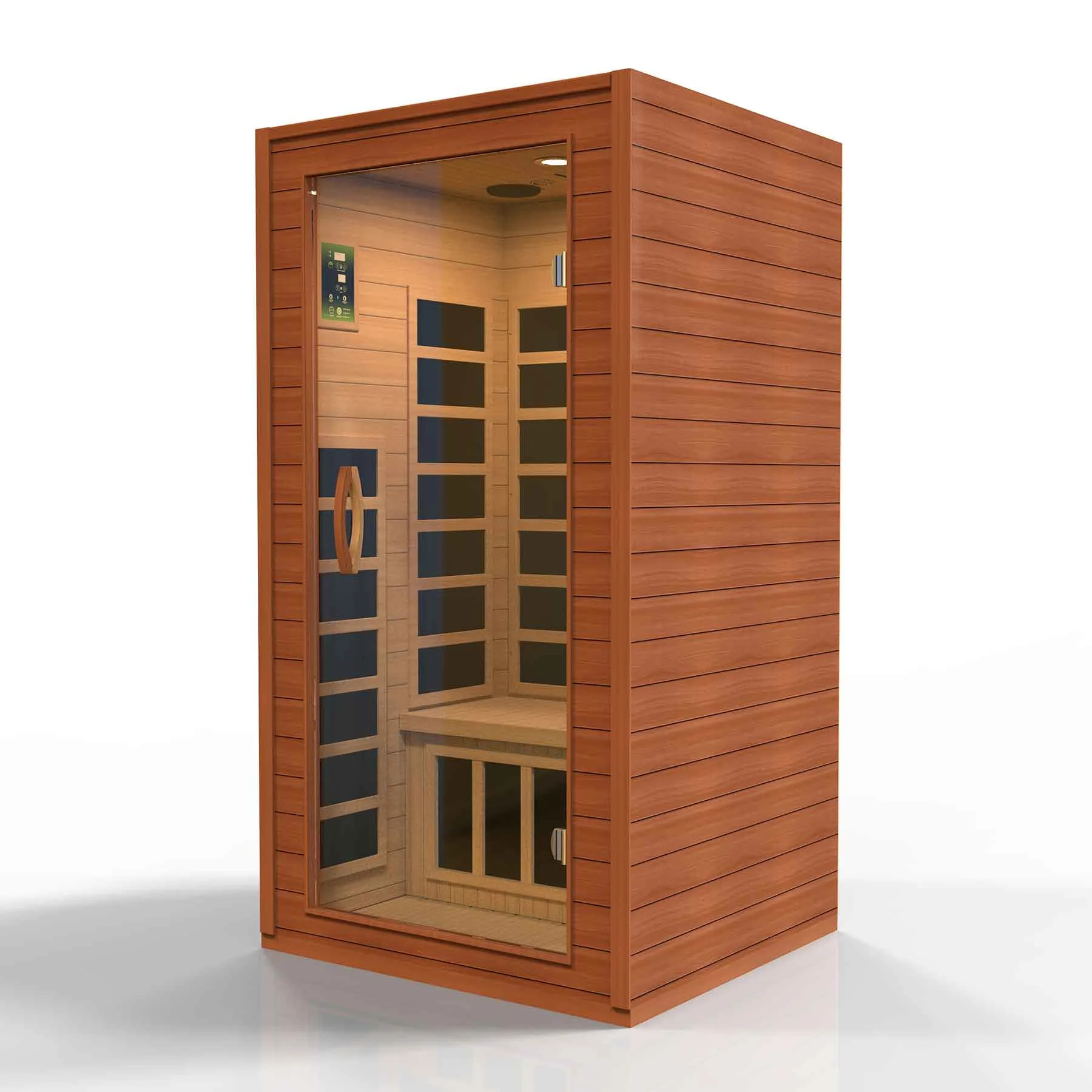 Dynamic Avila Elite 1-2 Person Low EMF Hemlock Indoor Infrared Sauna