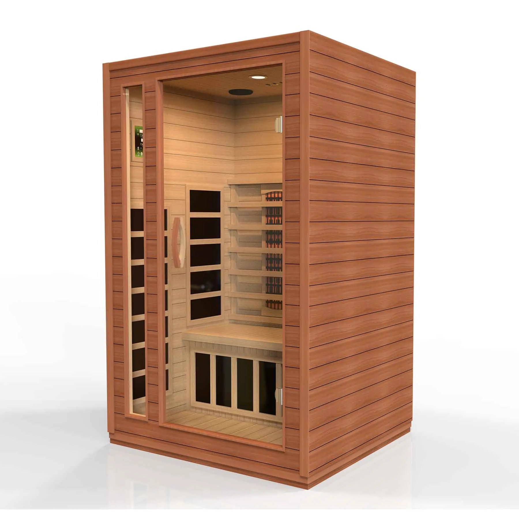 Dynamic Cardoba 2 Person Full Spectrum Ultra Low EMF Indoor Infrared Sauna